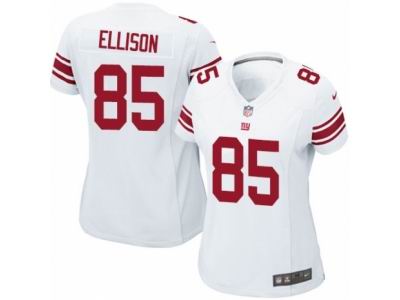 Women's Nike New York Giants #85 Rhett Ellison game White Jersey