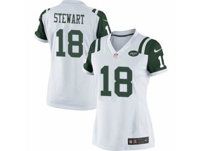 Women's Nike New York Jets #18 ArDarius Stewart Limited White NFL Jersey