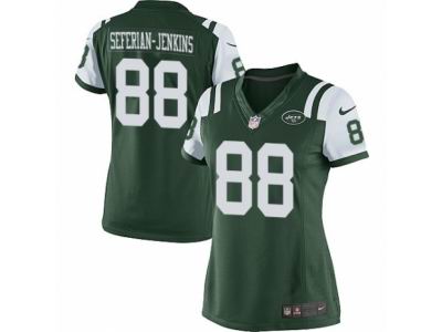 Women's Nike New York Jets #88 Austin Seferian-Jenkins Limited Green Jersey