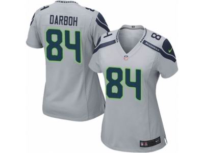 Women's Nike Seattle Seahawks #84 Amara Darboh Game Grey Jersey