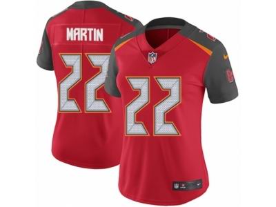 Women's Nike Tampa Bay Buccaneers #22 Doug Martin Vapor Untouchable Limited Red Team Color NFL Jersey