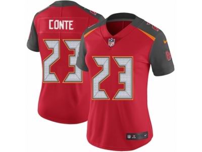 Women's Nike Tampa Bay Buccaneers #23 Chris Conte Vapor Untouchable Limited Red Team Color NFL Jersey