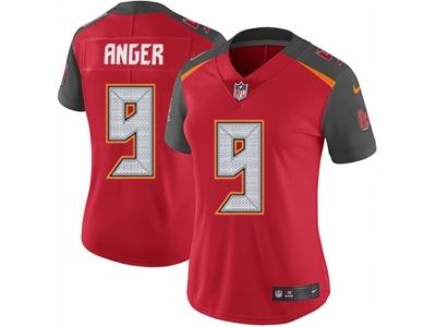 Women's Nike Tampa Bay Buccaneers #9 Bryan Anger Vapor Untouchable Limited Red Team Color NFL Jersey