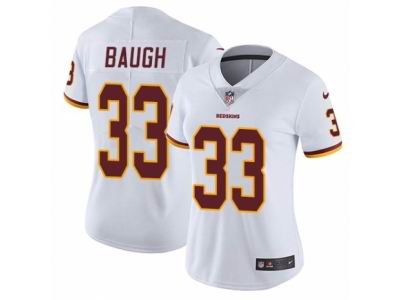 Women's Nike Washington Redskins #33 Sammy Baugh Vapor Untouchable Limited White NFL Jersey
