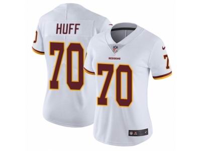 Women's Nike Washington Redskins #70 Sam Huff Vapor Untouchable Limited White NFL Jersey