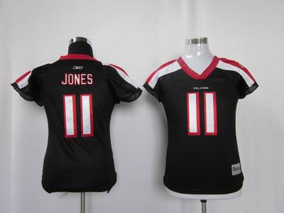 Women Atlanta Falcons #11 Julio Jones black color jersey