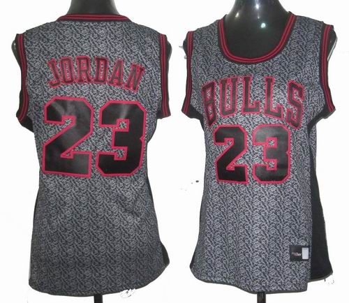 Women Chicago Bulls 23# Michael Jordan Static Fashion Swingman Jersey