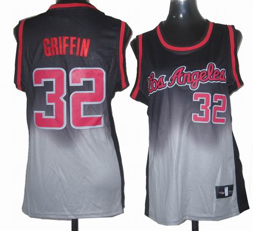 Women Los Angeles Clippers #32 Blake Griffin Fadeaway Fashion Swingman Jersey
