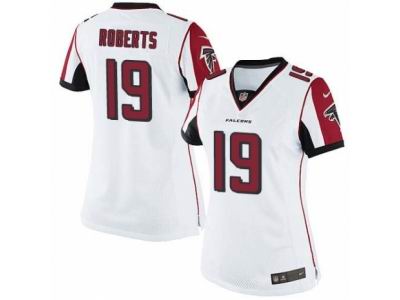 Women Nike Atlanta Falcons #19 Andre Roberts game White Jersey