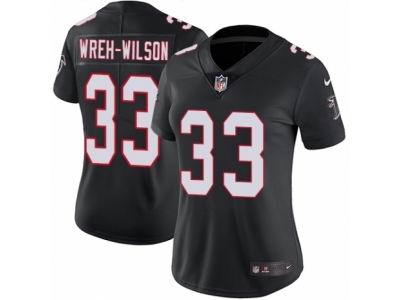 Women Nike Atlanta Falcons #33 Blidi Wreh-Wilson Black Vapor Untouchable Limited Jersey