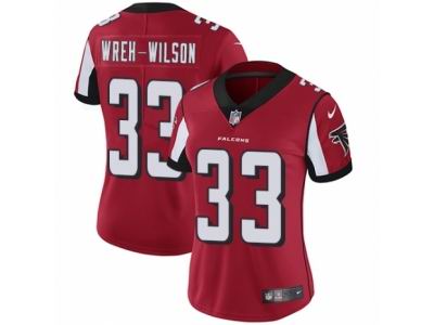 Women Nike Atlanta Falcons #33 Blidi Wreh-Wilson Red Vapor Untouchable Limited Jersey