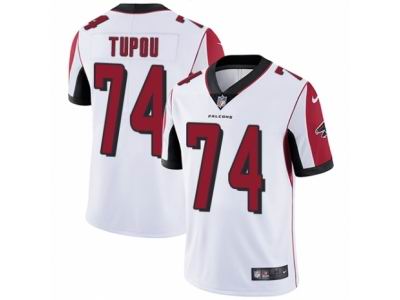 Women Nike Atlanta Falcons #74 Tani Tupou White Vapor Untouchable Limited Jersey
