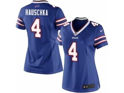 Women Nike Buffalo Bills #4 Stephen Hauschka game blue Jersey