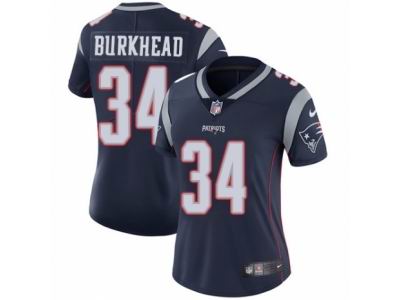 Women Nike New England Patriots #34 Rex Burkhead Vapor Untouchable Limited Navy Blue Jersey