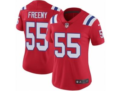 Women Nike New England Patriots #55 Jonathan Freeny Vapor Untouchable Limited Red Jersey