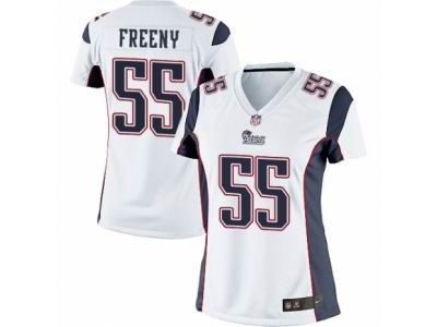 Women Nike New England Patriots #55 Jonathan Freeny game White Jersey