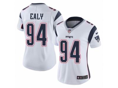 Women Nike New England Patriots #94 Kony Ealy Vapor Untouchable Limited White NFL Jersey
