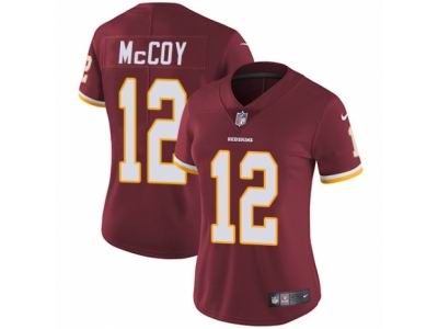Women Nike Washington Redskins #12 Colt McCoy Vapor Untouchable Limited Red Jersey