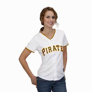 Women Pittsburgh Pirates blank White Jersey