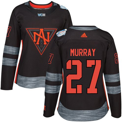 Women Team North America 27 Ryan Murray Black 2016 World Cup NHL Jersey