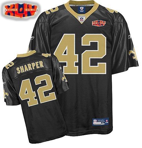 YOUTH New Orleans Saints #42 Darren Sharper Super Bowl XLIV Team Color Jersey