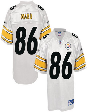 YOUTH Pittsburgh Steelers #86 Hines Ward White