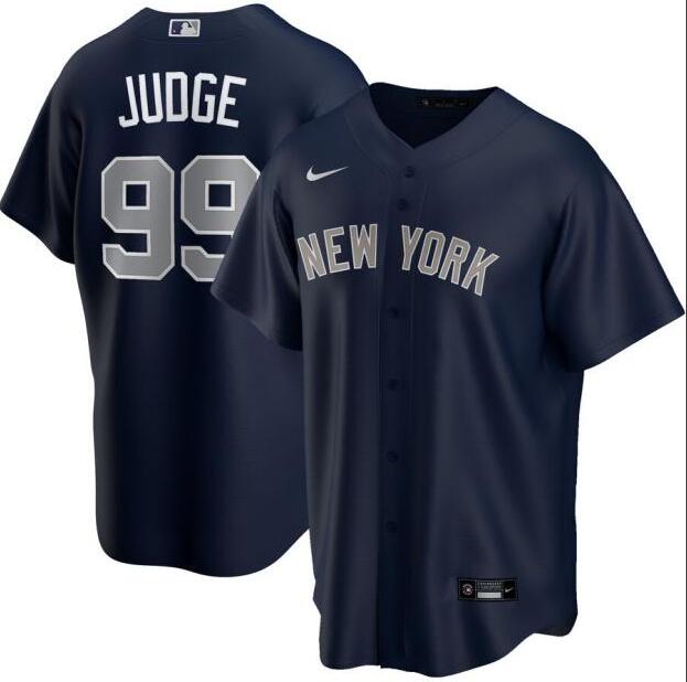 Yankees 99 Aaron Judge Navy 2020 Nike Cool Base Jersey