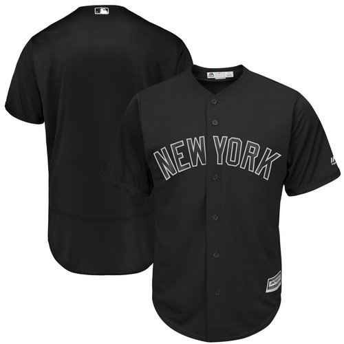 Yankees Blank Black 2019 Players' Weekend Authentic Player Jersey
