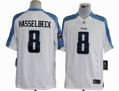 Youth 2012 Nike Tennessee Titans 8 Matt Hasselbeck white game Jerseys