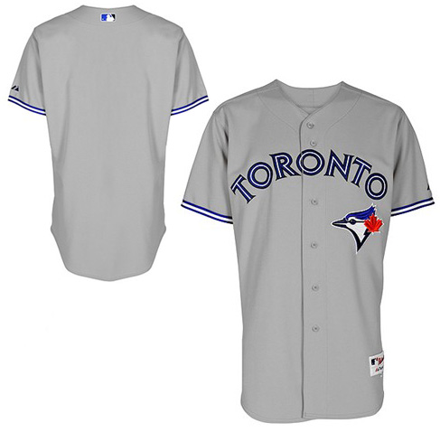 Youth 2012 Toronto Blue Jays blank grey cool base jerseys