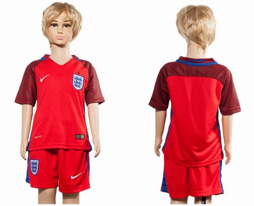 Youth 2016 European Cup series England away blank Soccer Jerseys