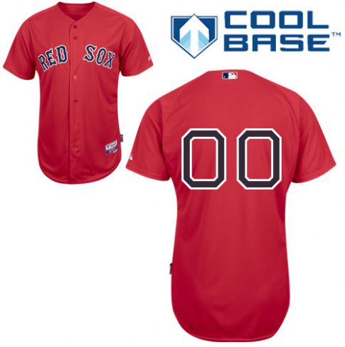 Youth's Boston Red Sox Red Customized Jersey