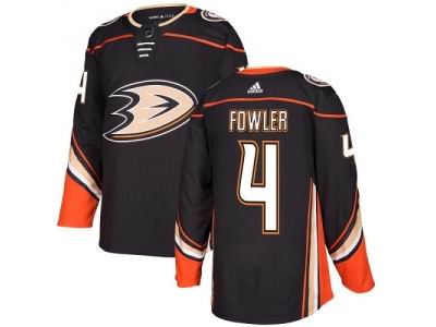 Youth Adidas Anaheim Ducks #4 Cam Fowler Black Home Jersey