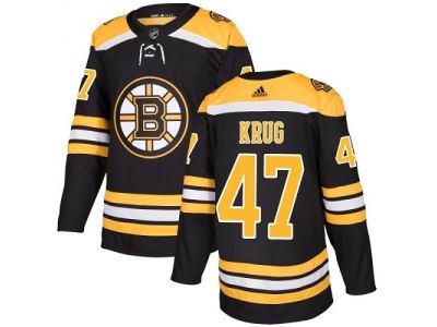 Youth Adidas Boston Bruins #47 Torey Krug Black Home Jersey