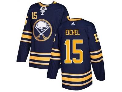Youth Adidas Buffalo Sabres #15 Jack Eichel Navy Blue Home Jersey