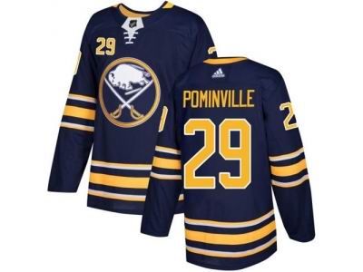 Youth Adidas Buffalo Sabres #29 Jason Pominville Navy Blue Home Jersey