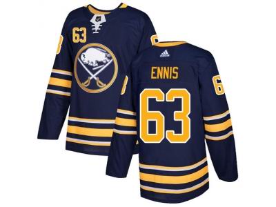 Youth Adidas Buffalo Sabres #63 Tyler Ennis Navy Blue Home Jersey