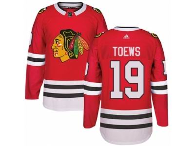 Youth Adidas Chicago Blackhawks #19 Jonathan Toews Authentic Red Home NHL Jersey