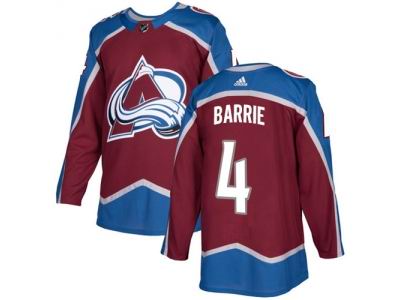 Youth Adidas Colorado Avalanche #4 Tyson Barrie Burgundy Home NHL Jersey