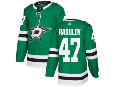Youth Adidas Dallas Stars #47 Alexander Radulov Green Home Jersey