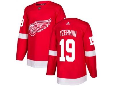 Youth Adidas Detroit Red Wings #19 Steve Yzerman Red Home Jersey