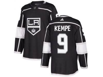 Youth Adidas Los Angeles Kings #9 Adrian Kempe Black Home Jersey