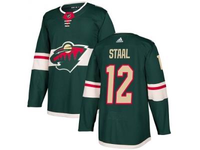 Youth Adidas Minnesota Wild #12 Eric Staal Green Home Jersey