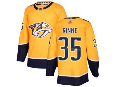 Youth Adidas Nashville Predators #35 Pekka Rinne Yellow Home NHL Jersey