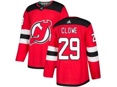 Youth Adidas New Jersey Devils #29 Ryane Clowe Red Home NHL Jersey