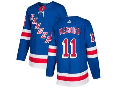 Youth Adidas New York Rangers #11 Mark Messier Royal Blue Home Jersey