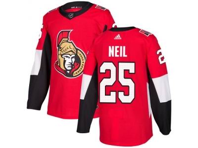 Youth Adidas Ottawa Senators #25 Chris Neil Red Home NHL Jersey