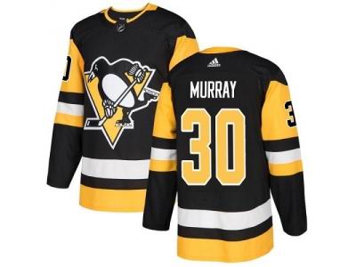 Youth Adidas Pittsburgh Penguins #30 Matt Murray Black Jersey