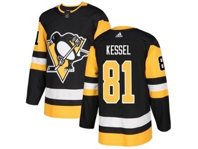 Youth Adidas Pittsburgh Penguins #81 Phil Kessel Black Home Jersey