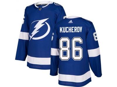 Youth Adidas Tampa Bay Lightning #86 Nikita Kucherov Blue Home Jersey